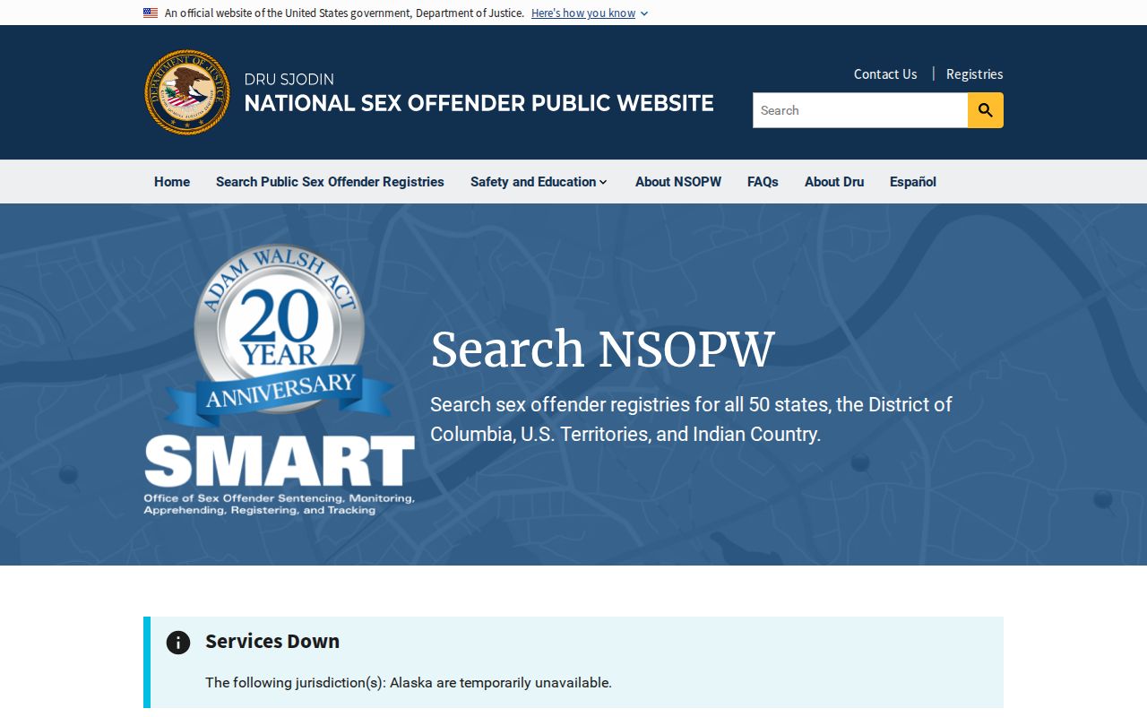 Caddo Parish sex offender lookup through the national registry search